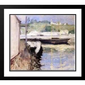 Chase, William Merritt 22x20 Framed and Double Matted Sheds and 