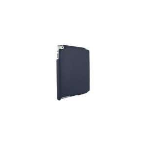   Navy Blue Leather Case for Apple iPad 2