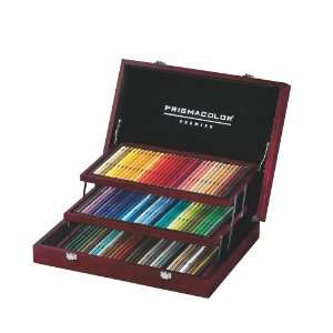   Pencil Wooden Box Set, 96 Colored Pencils (1758100)