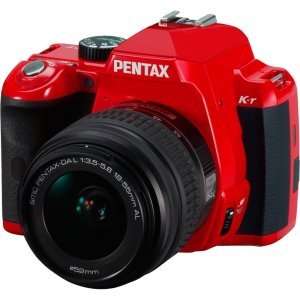  (Body with Lens Kit)   18 mm 55 mm   Red. PENTAX K R LENS KIT RED DA 