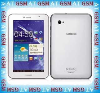 Samsung P6200L Galaxy Tab 7.0 Plus 16GB UNLOCKED Phone All White 