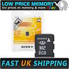 SONY 8GB MEMORY STICK MICRO M2 MEMORY CARD FOR PSP GO & ERICSSON 