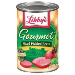 Libbys Gourmet Sliced Pickled Beets, 15 oz Cans, 12 ct  