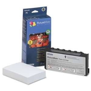  EPSON PictureMate Ink Cartridge/Paper Combo Print Pack W 