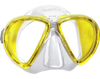 Mares X VU Liquidskin Mask Scuba Diving Free Dive YL  