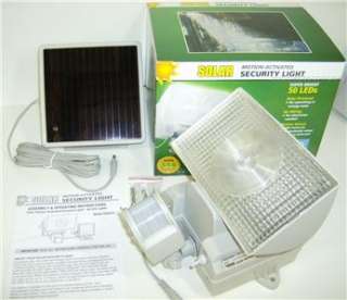 SOLAR Power Security Light, Motion Activated Safety new  