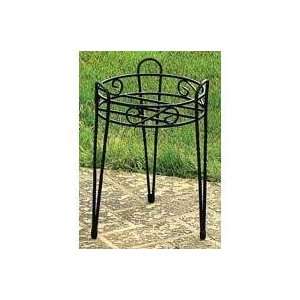 CANTERBURY PLANT STAND, Color BLACK; Size 15 INCH (Catalog Category 