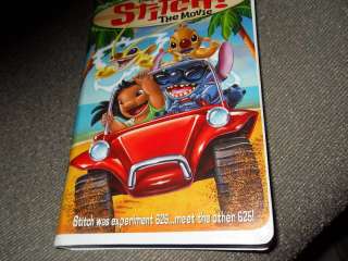 VHS WALT DISNEYS STITCH, THE MOVIE  