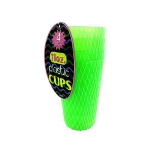  Set of four plastic cups   Case of 24
