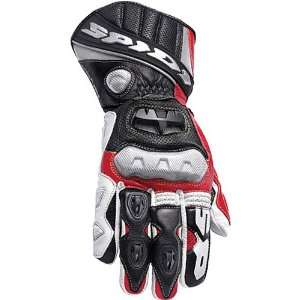  SPIDI RACE VENT LEATHER GLOVES WHITE/RED/BLACK L A103 021 