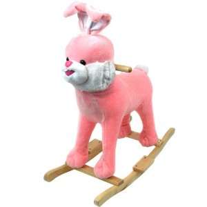  Happy Trails Plush Bunny Rocking Animal Toys & Games