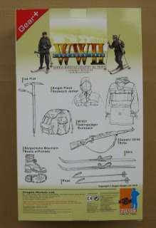   Gear+ WWII German Mount Infantry Ski Troop Wilhelm Engels 1/6 Figure