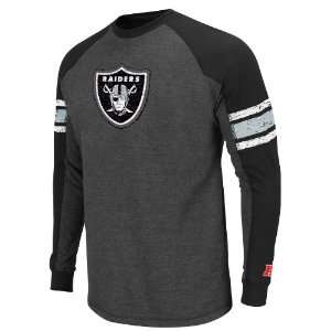 NFL Oakland Raiders Victory Pride II Adult Long Sleeved Crew Neck Tee 