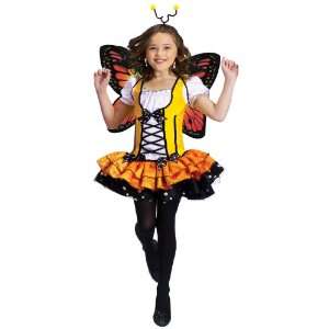  Butterfly Princess Costume Size Small 4 6   122162 