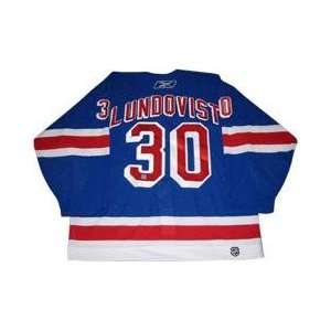  Henrik Lundqvist Signed Uniform   Pro   Autographed NHL 