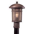 Minka Ardmore Outdoor Lamp Post Light Vintage Rust  