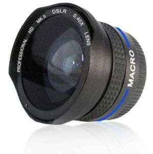 Super Wide HD Fisheye Lens for Sony DCR CX160 HDR CX130  