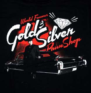 Pawn Stars Gold And Silver Cadillac Cast TV Show T Shirt Tee  