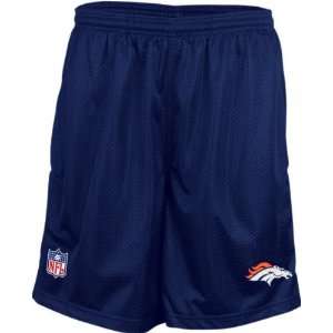    Denver Broncos Navy Coaches Mesh Shorts