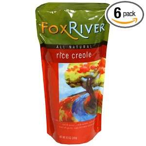 Fox River Creole Rice, 8.5 Ounce Pouches Grocery & Gourmet Food