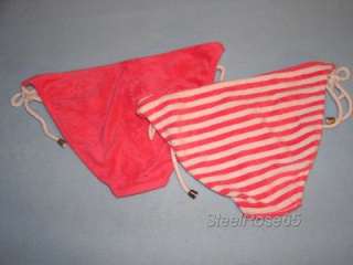 NEW 2 Lot Aeropostale Juniors Bikini SwimSuit Bottoms S  