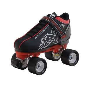 Red Boots with Black Wheels Roller Derby Mens Boys Ladies Womens Girls 