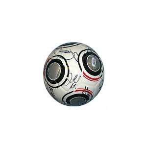  Ronaldinho + 2009 AC Milan Team Signed Soccer Ball PSA/DNA 