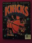 new york knicks yearbook  