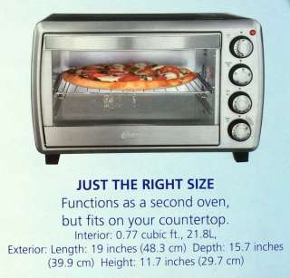 New Oster Convection Countertop Oven with Turbo Convection Heat 