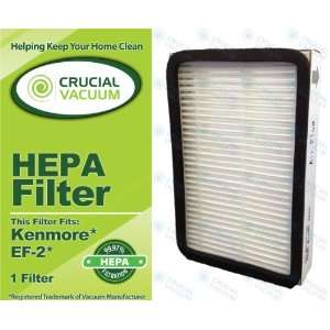  Kenmore 86880 EF 2 Exhaust HEPA Vacuum Filter; Compare to  