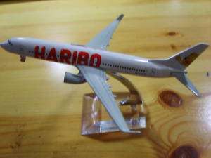 400 Haribo Airline 737 800 Airplane Diecast Model New  