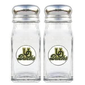    Oregon Ducks Glass Salt & Pepper Shakers