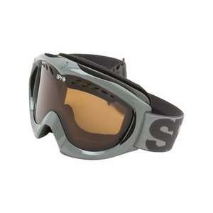   II 2 Silver Grey Black Snowboard Ski Goggles w/ Bag