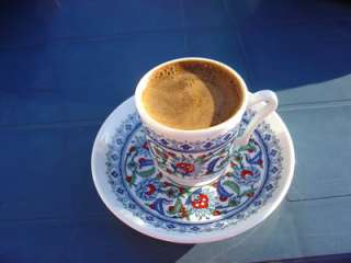 Espresso & Turkish Coffee Cup & Saucer Porcelain  