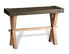 solid wood console  