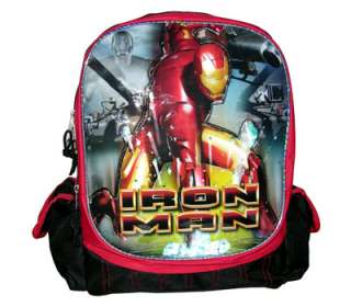 Marvel Heroe Iron Man School Book Kids Boy Backpack Bag  