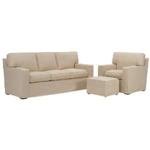  Nantucket Slipcover Queen Sleeper Sofa Set