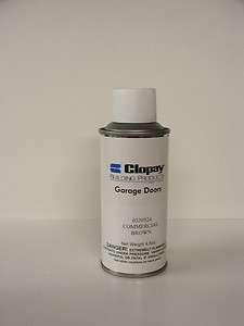 Clopay Commercial Brown Garage Door Touch Up Spray Paint 4.5oz 0330524 