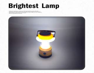 Solar panel Camp Outdoor Light Lamp Brightest Lantern  