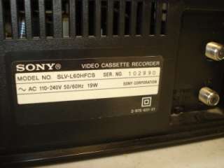   Hi Fi Stereo VCR w/ Remote VHS Tape Player Hyperband APC Rare  