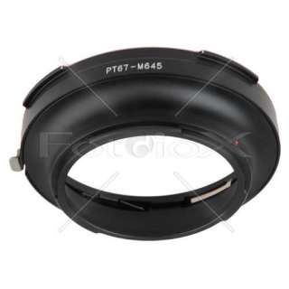 Pentax 6x7, 67, 67II lenses to Mamiya 645,645AF mount adapter, Pro 