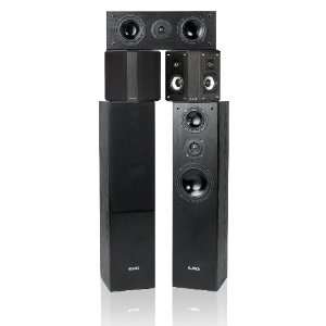   Enhanced 5 0 Surround Sound Home Theater Speaker System Electronics
