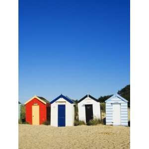  Beach Huts, Southwold, Suffolk, England, United Kingdom 