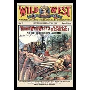 Wild West Weekly Young Wild Wests Great Scheme   12x18 Gallery 
