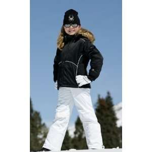  Spyder Girls Monarch Jacket (Black/White) 20Black/White 