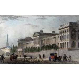 Lunatic Hospital, St. Lukes by Thomas Hosmer Shepherd. Size 30.00 X 