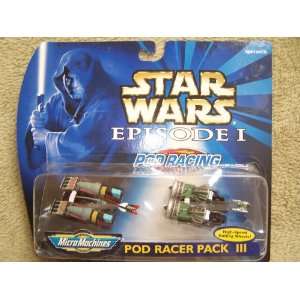  Star Wars Episode 1 Pod Racer Pack Toys & Games
