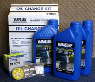 This listing is for a new Yamalube oil change kit. This kit is for 