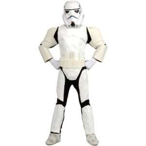  Kids Deluxe Stormtrooper Costume (SizeSmall 4 6) Toys 