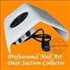 Professional White Color Nail Art Dust Suction Collector & 3 bags 